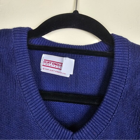 Cliff Engle 1984 Auburn University vintage cotton sweater vest size M - Picture 5 of 5